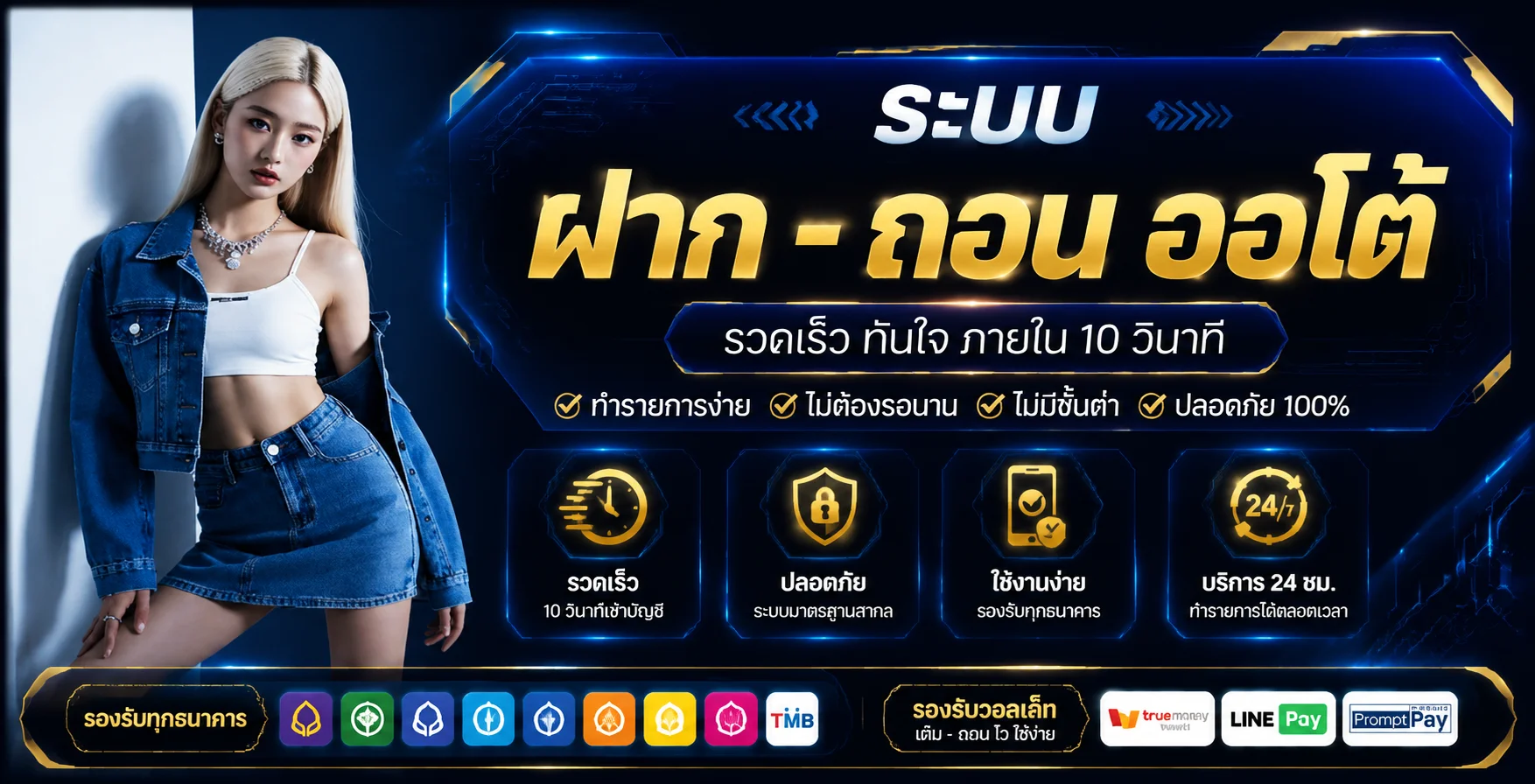 ภาพรวมเมนูเกมสล็อตและคาสิโนสดของ BPLAY555